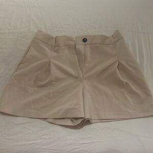 ZARA HIGH RISE PLEATED SHORTS
STONE 0/3279/050/806/04